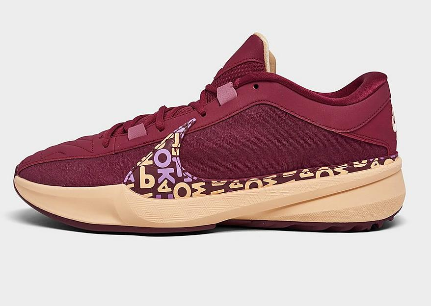 Nike Zoom Freak 5 Basketball Shoes Red Berry Peach ALL SIZES