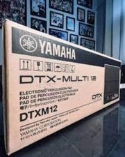 Yamaha DTX-MULTI 12 Electronic Percussion Pad Drum Pads Black New Japan