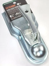 Curt 25131 Posi-Lock Straight-Tongue Coupler Class 1, 2000 LB, 200 LB TW