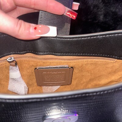 Coach Willow Women's Leather Camera Bag - Black (C0823) for sale