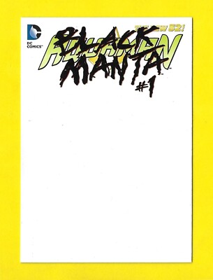 2015 Cryptozoic DC Comics Super-Villains Forever Evil Blank Cover Box Topper BT2