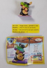 Kinder Taupes espions à la plage -noire et pistolet à eau - 2S 103 - avec BPZ