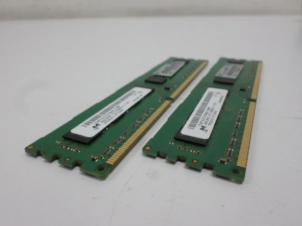 Samsung 8GB 2x4GB MT16JTF51264AZ-1G6M1 PC3-12800U 11-11-B1 1600Mhz DDR3 Tested - Image 4 of 4