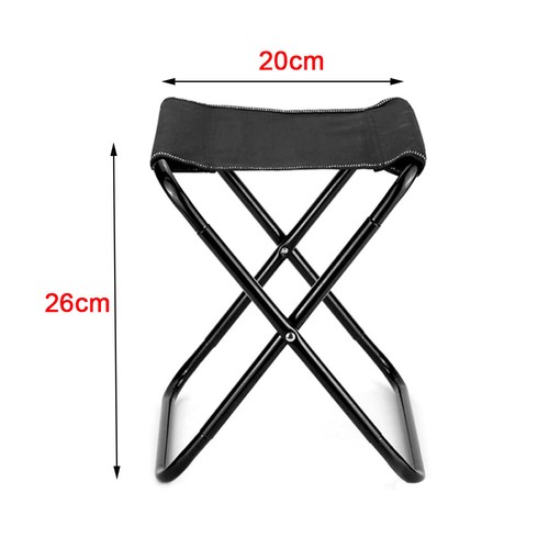 Folding Camping Chairs Lightweight Outdoor Patio Garden Beach Chair Fishing Seat - Picture 9 of 12