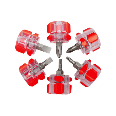 Performance Tool 1420 6pc Mini Stubby Screwdriver Set