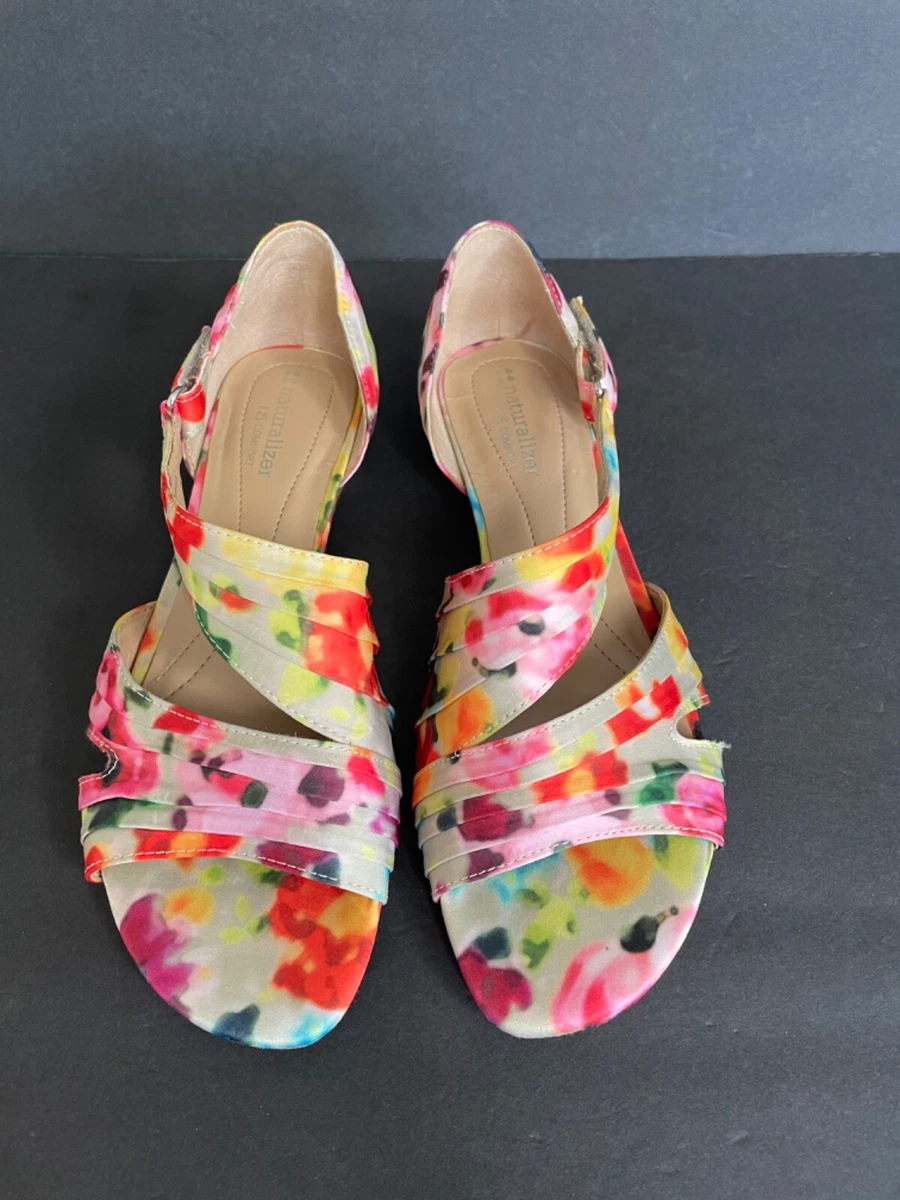 Naturalizer sales floral sandals