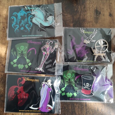 Disneyland Paris Villainous Pin Trading Day LE500 DLP Villains & Sidekicks LTD