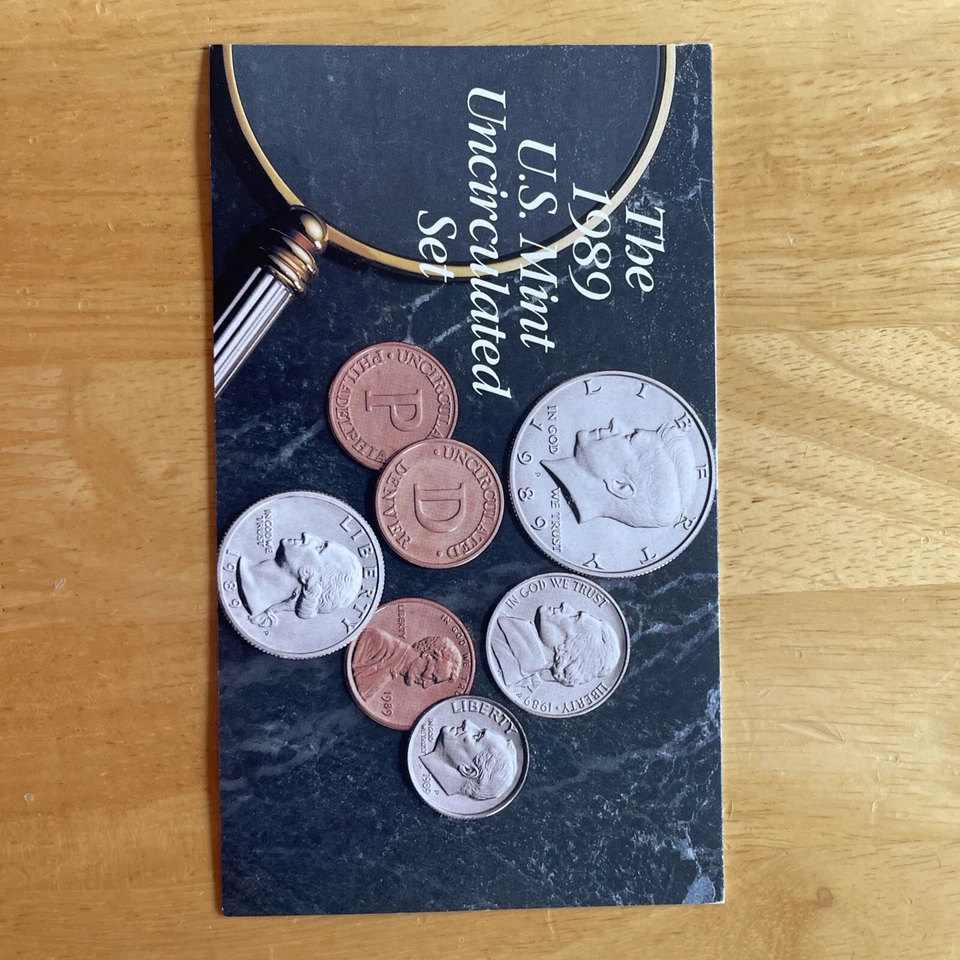 The 1989 US Mint Uncirculated Coin Set Denver & Philadelphia - Image 3 of 4