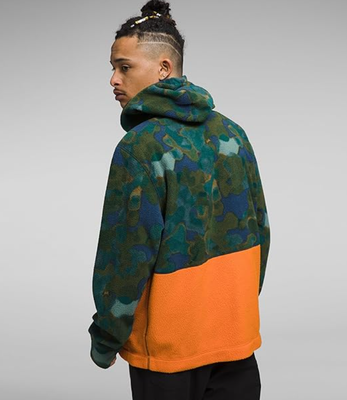 The North Face Pali Pile Fleece Hoodie Summit Navy Camo