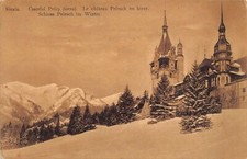 Romania - SINAIA - Castelul Peles (iarna)