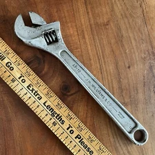 Vintage J.H. Williams & Co. 12" Superjustable Crescent Wrench AP-12