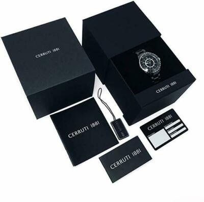 Damenuhr CERRUTI 1881 SWISS MADE. Armband und Zifferblatt Keramik 399,00  Neu