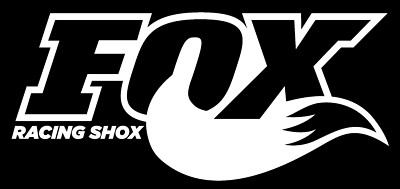 Fox Racing Shox Tail Vinyl Decal Window Sticker MX Bike MTB Suspension Shocks