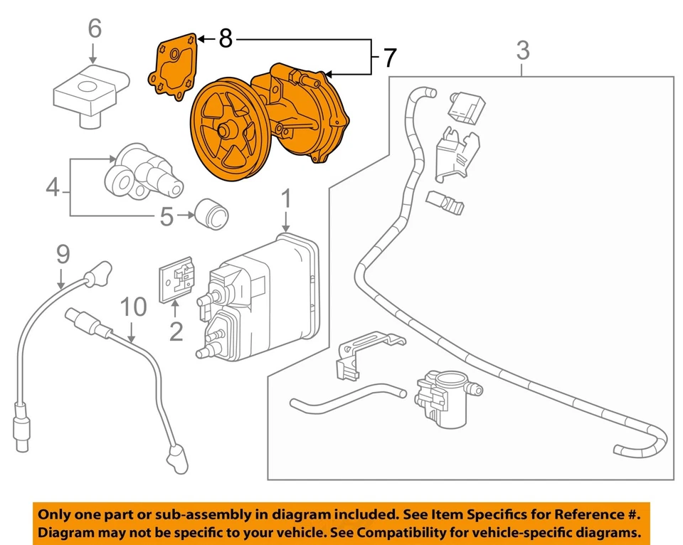 Bomba de vacío usada se adapta a: Chevrolet Silverado 1500 2014 camioneta grado C Foto 3 de 4
