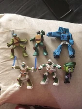 McDonald’s TMNT Leo & Raph, TF Thunderhoof, & TT Beast Boy Toys