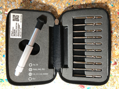 PC Schraubenzieher Bit-Set Speedlink Toolkit+ / 11 in 1 / Alu-Etui