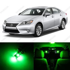 15 X Green Led Interior Lights Package For 2007 - 2012 Lexus Es350 Pry Tool 15 X Green Led Interior Lights Package For 2007 - 2012 Lexus Es350 Pry Tool