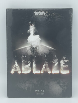NEW Almost Ablaze DVD + Blu Ray COMBO Teton Gravity Research SKI Skiing NOS TGR
