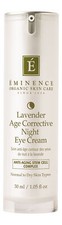 Eminence Lavender Age Corrective Night Eye Cream 1.05 oz. Eye Cream