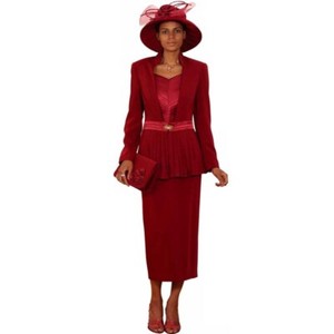 burgundy church dress