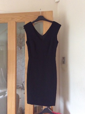 Mango black fitted dress size xs brand new Suit cocktail evening or work SMART