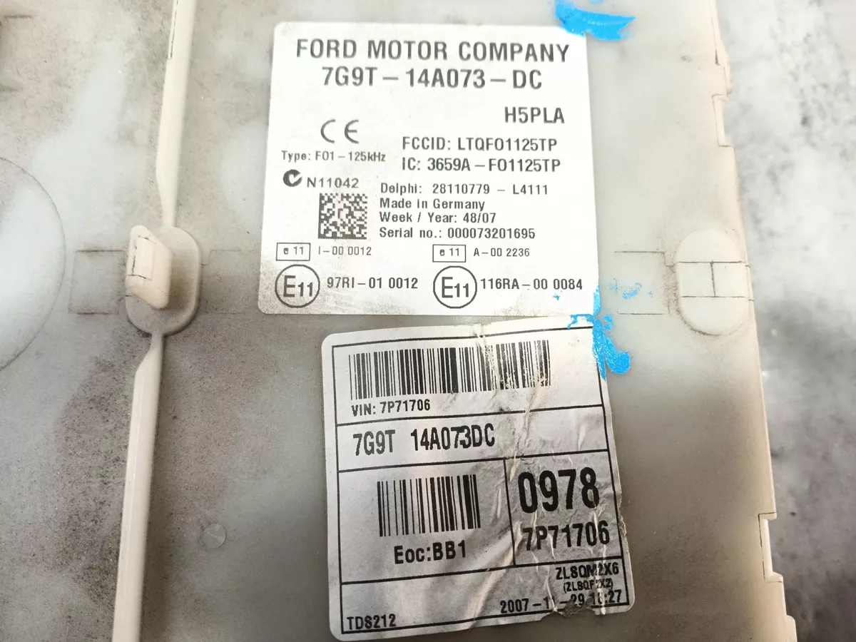 28110779L4111 ELEKTRONISCHES MODUL / 3659AF01125TP / 7G9T14A073DC 