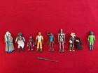 Vintage Kenner Star Wars 1977 - 1983 Figure Lot  9 ORIGINAL FIGURES *LEIA LANDO