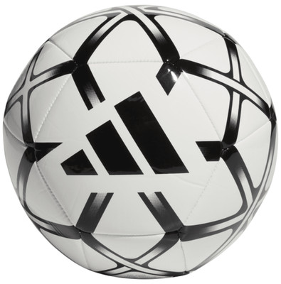 Adidas Starlancer Club Freizeitfußball Fußball white/black Gr. 5