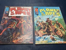 Planet Of The Apes 3 & 4 Magazine Curtis 1974 Marvel Comics Roddy McDowall