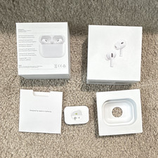 Apple AirPods Pro 2nd Gen In-Ear Bluetooth Earbuds w/ MagSafe White ONLY BOX