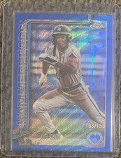 Topps 2025 Chrome Pro Debut Blue Wave Refractor /150 Dillon Head Marlins