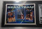 Topps 1992-93 Beam Team Gold Kevin Johnson Michael Jordan Rodman Card #3 SGC 8.5