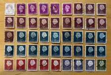 Holland Postage Stamp Lot Of 50 Nederland Queen Wilhelmina/Juliana+ 1940’s-1960s