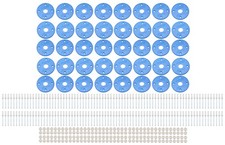 Fivestar Scuff Plate Plastic Blue 40-Pack MD3 30003-34951-CB
