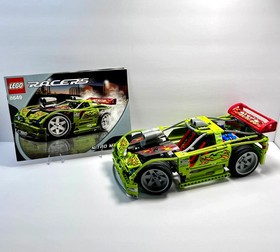 Lego Nitro Menace 8649 Racers Car 100% Complete Set with Instructions no Box Toy