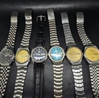 Lot of 6 Vintages watches - 3x Seiko + 2xCitizen + Orient  - REQUIRES SERVICE