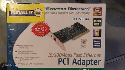D-Link Express EtherNetwork 10/100Mbps Fast Ethernet PCI Adapter DFE-530TX+