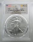 2021 Silver Eagle TYPE-2 PCGS MS70 FIRST STRIKE - EMILY DAMSTRA