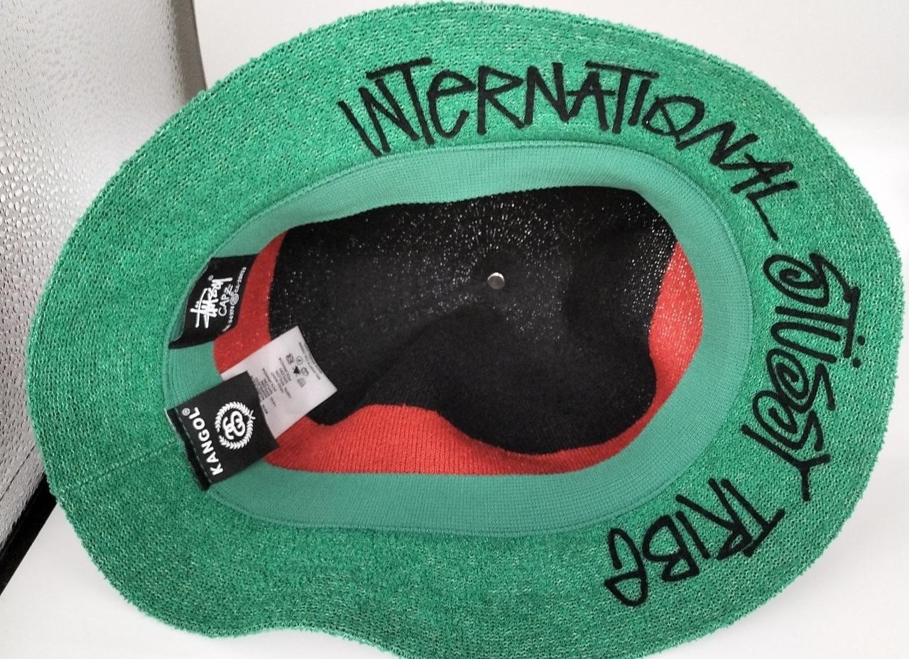 KANGOL Stussy Bermuda Hat Adjustable Cap Unisex Used thumbnail 4