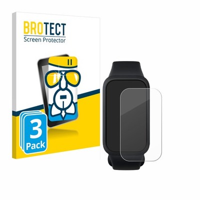 3x Panzerfolie Schutzglas für Xiaomi Smart Band 9 Active Displayschutz