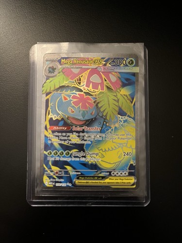 Mega Venusaur ex 155/132 Me01: Mega Evolution Holo Pokemon Card