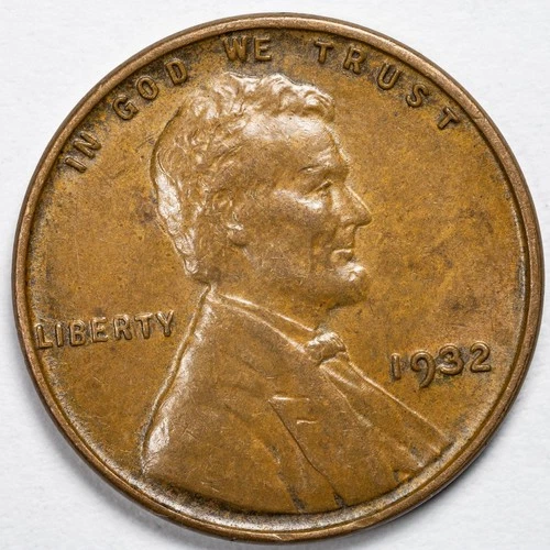 1932-P Lincoln Wheat Penny Cent Almost Uncirculated (AU)