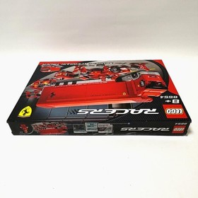 LEGO Racers Scuderia Ferrari Truck 8654 In 2005 New Retired Sealed Inner Bags
