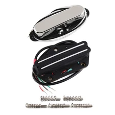 FLEOR JM Vintage Style Guitar Alnico 5 Single Coil Neck&Bridge Pickups Set