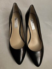 INC International Concepts Zitah Black Pointed Toe Pump Heels Women's 8M