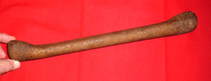 Choice 16.5" Neolithic "Dog Bone" Stone Pestle, Prehistoric African Artifact