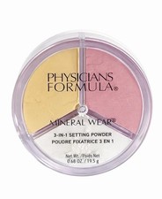 Physicians Formula Mineral Wear 3-in-1 Setting Powder Set/Bright/Bake PF11037