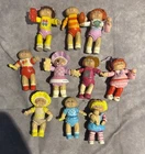 10 Vintage CPK Cabbage Patch Kids PVC Mini Figures Lot Posable CutieTown 1980's