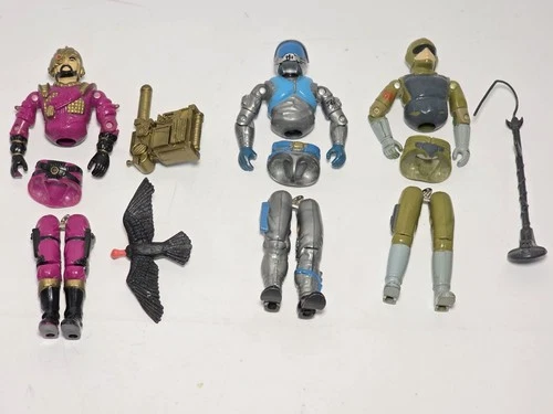 Voltar Lamprey Tripwire G.I. Joe Hasbro Vintage Action Figure Repair LOT    (T6)