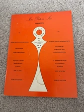 1974 ANA Mid-Winter & FUN Conventions Public Auction Catalog Jess Peters L2